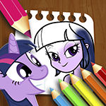 Equestria Girls Coloring Book